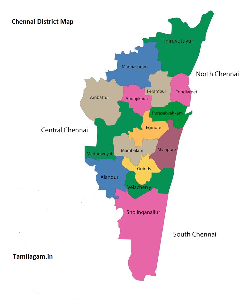 Krishnagiri District Political Map Updated