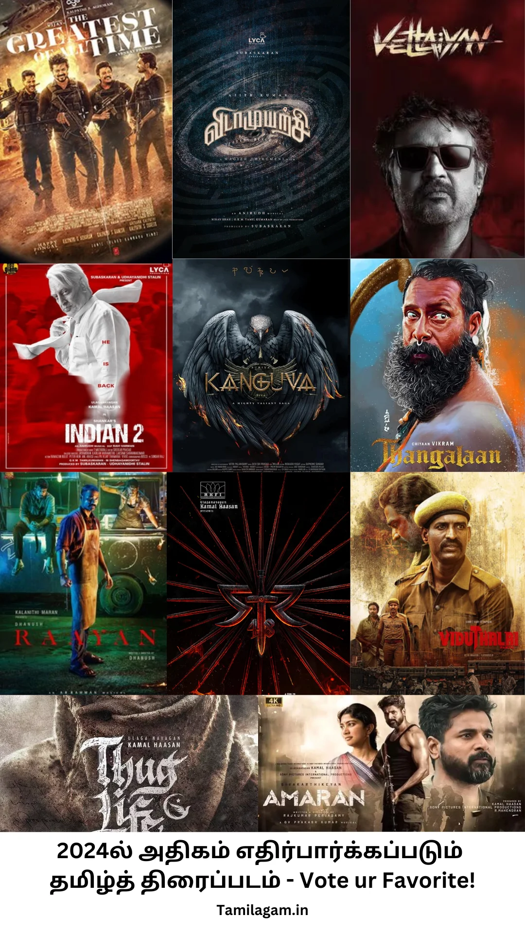 Upcoming Tamil Movies 2024
