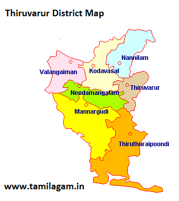 Theni District Political Map Updated